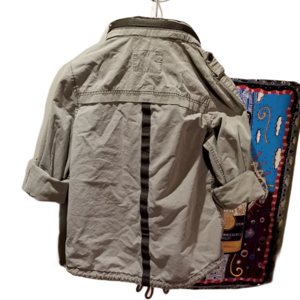 GARAGE Wmns Khaki Cargo Jacket (Size XS) - Picture 4 of 15
